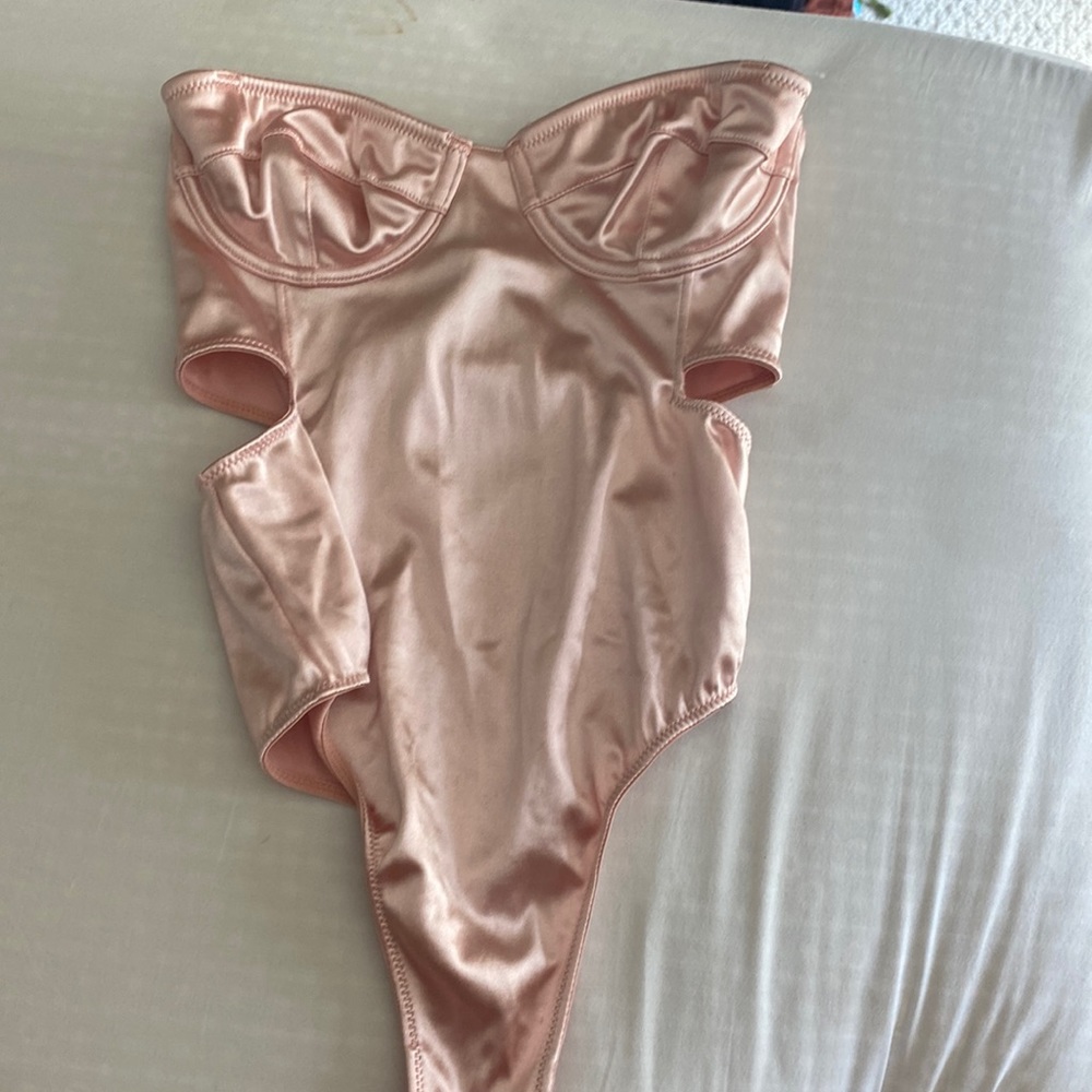 Urban Outfitters strapless bodysuit